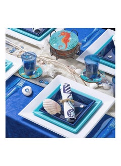 XiuWoo Diamond Painting Coasters Kit, 8Pcs 5D Ocean Art Kits Adults Kids, Sea Coasters, Holder for Beach House Decor  - Image 2