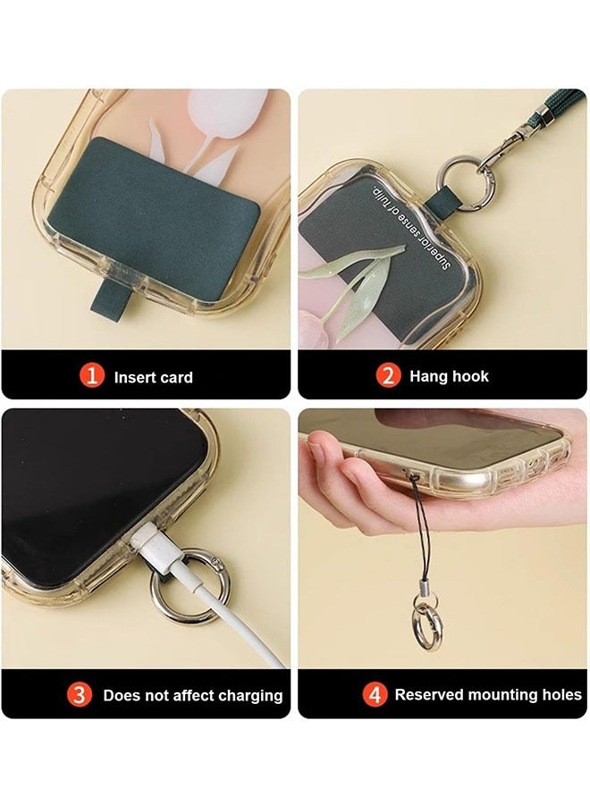 (2pcs)Universal Phone Lanyard with Adjustable Crossbody Strap, Anti-Loss and Hands-Free Neck Holder for Most Smartphones – (Black and Green) - Image 4