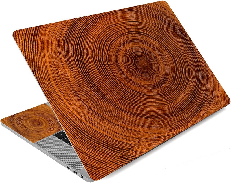Laptop Stickers Decal,12 13 14 15 15.6 inches Netbook Laptop Skin Sticker Reusable Protector Cover Case for Toshiba Hp Samsung Dell Apple Acer Leonovo Sony Asus Laptop Notebook (Tree Ring)