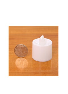 Hilalful HilalFul Small Battery Operated Candles | Set of 12 | Flameless | Smokeless | LED Candle Set for Home Decoration | No Wax | Perfect for Gifts | For Bedroom, Living Room | Safe to Use  - Image 2