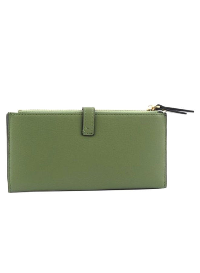 NIBEMINENT Leather Clutch Green - Image 2