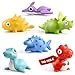 Hely Cancy Infant Bath Toys for 18 Months No Hole Animal Bathtub Toys Baby Bath Tub Toys - Image 3
