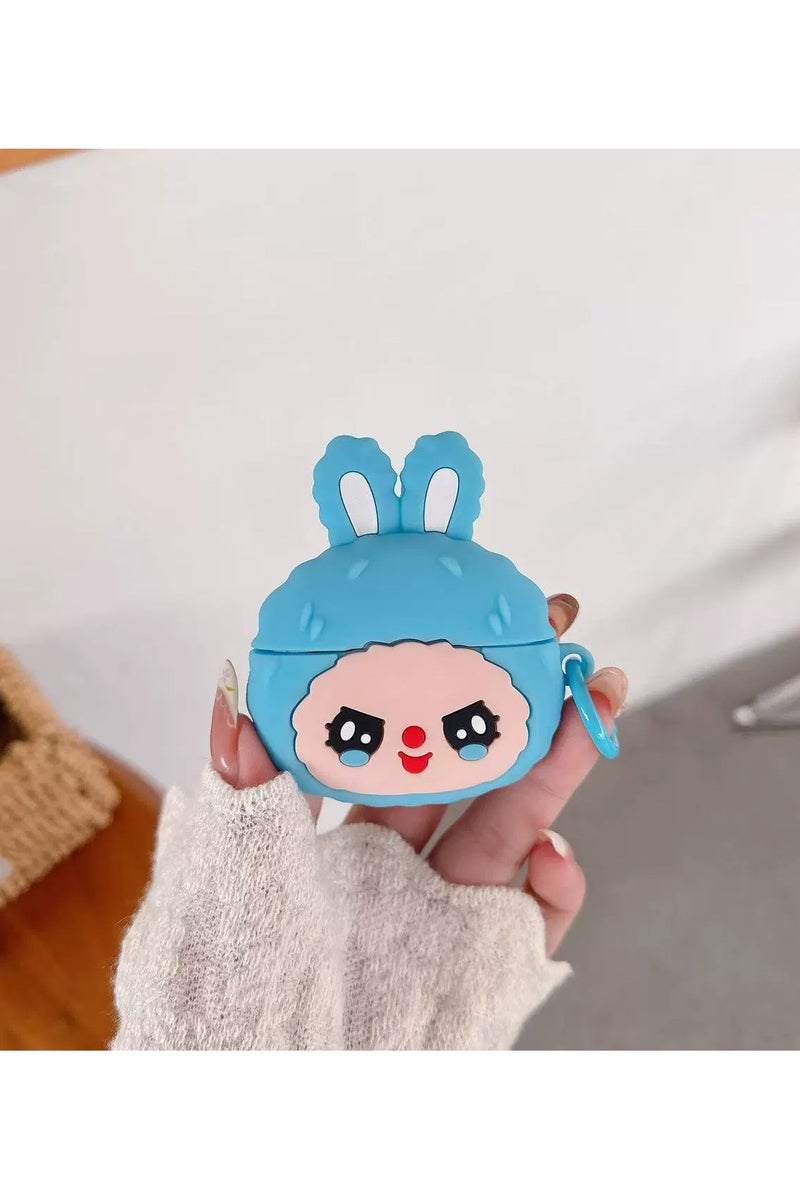 general AirPods 3rd generation silicone wireless Bluetooth protective case, cartoon design, Apple wireless Bluetooth headphones protective case, made of silicone material, with a creative and soft exterior.