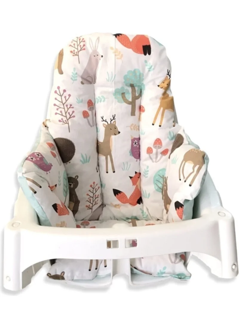 Bebek Özel Baby Special Baby Kids Highchair Cushion Nature Patterned/Starry