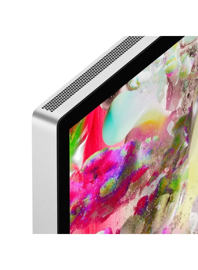 ابل  [MFEX4B/A] APPLE Studio Display, 27 Inch 5K, Standard glass, Tilt Adjustable Stand, Silver White - Image 4