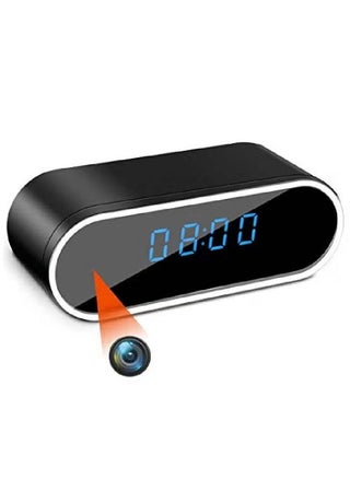 WiFi Digital Clock with Hidden Camera – Sleek Black Design for Home Security and Time Display - pzsku/ZA16B965122C6D37842D7Z/45/_/1729439747/8f40f9b3-fd5d-45c0-bebd-a4179c895d05