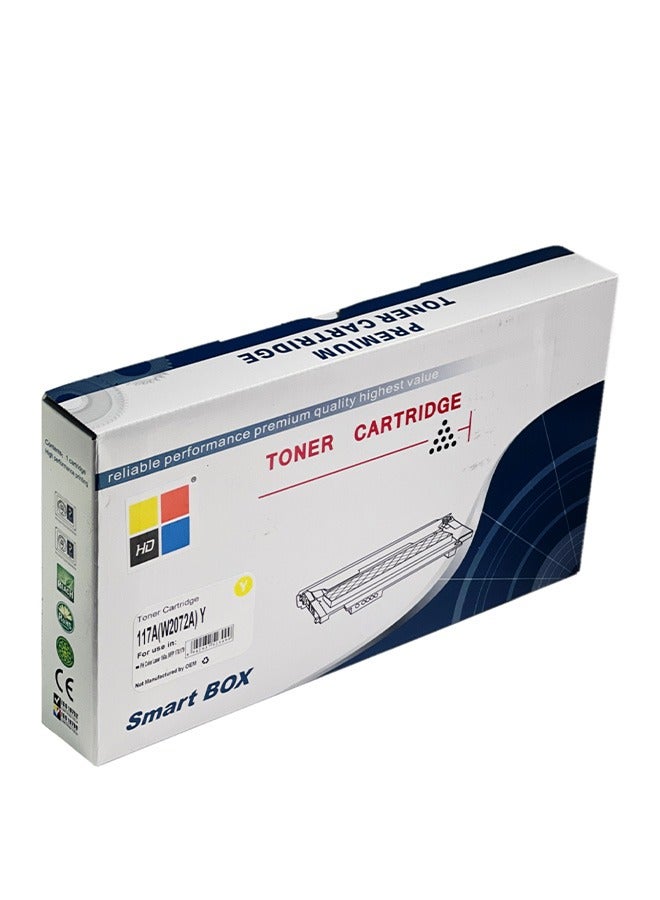HD 117A YELLOW TONER Laser Cartridge