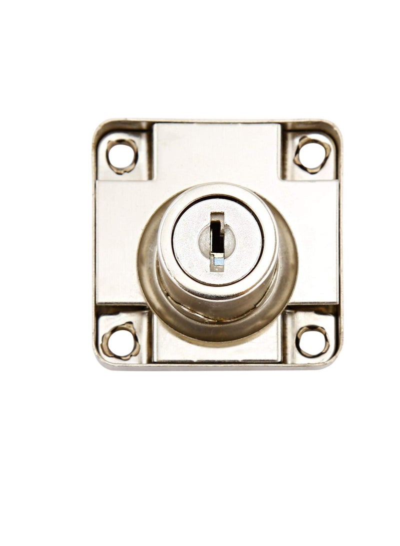 روبستلاين قفل درج Robustline مفتاح تشغيل عادي واحد | مطلي بالكروم | 22 ملم - Image 3