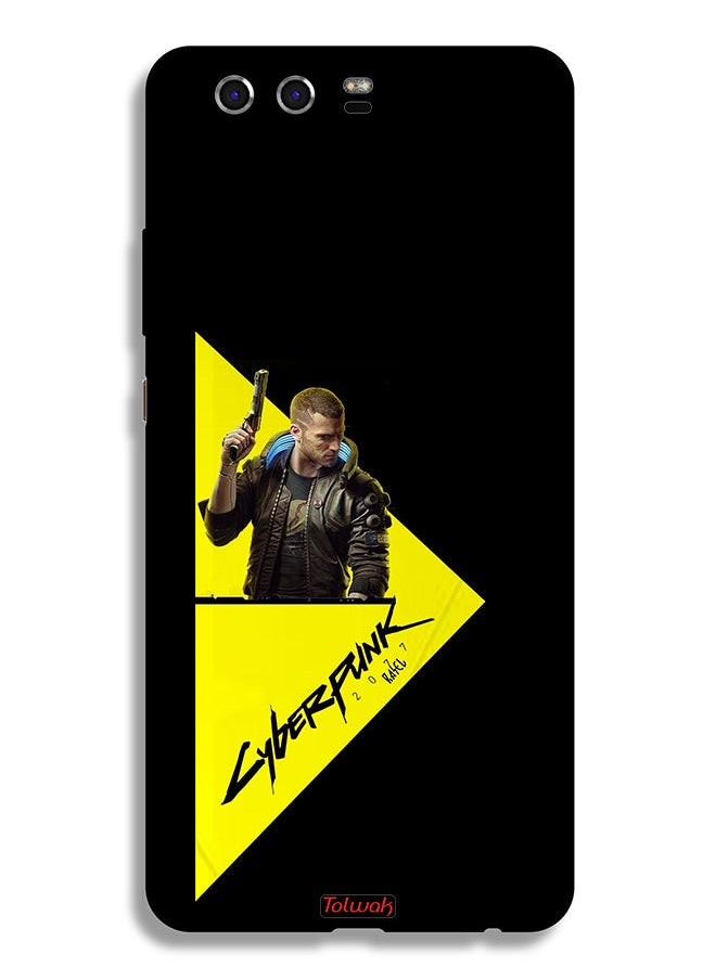 Tolwak - Huawei P10 Plus Protective Case Cover Cyberpunk 2077 - Image 1