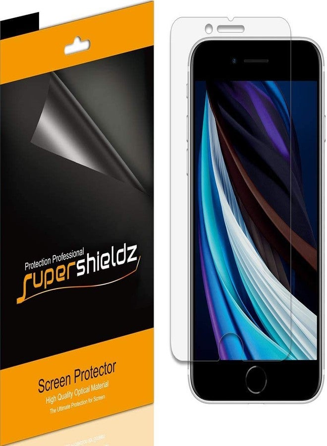 Supershieldz (6 Pack) Designed for iPhone SE (2022, 3rd Gen) / iPhone SE (2020, 2nd Generation) / iPhone 8 / iPhone 7 (4.7 inch) Screen Protector, High Definition Clear Shield (PET) - Image 1