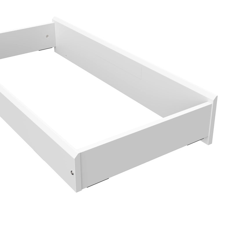 Storkcraft Nest Changing Table Topper (White) - GREENGUARD Gold Certified, Designed to Fit Nest Changing Pad, Compatible with Storkcraft Alpine, Brookside, Crescent 6 Drawer Dressers - Image 4