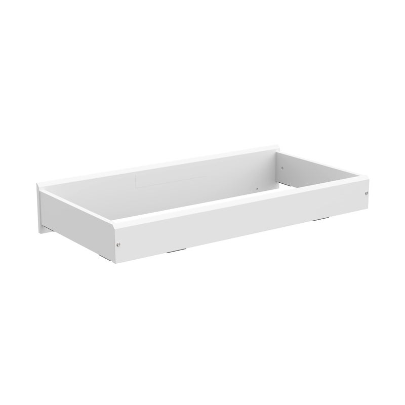 Storkcraft Nest Changing Table Topper (White) - GREENGUARD Gold Certified, Designed to Fit Nest Changing Pad, Compatible with Storkcraft Alpine, Brookside, Crescent 6 Drawer Dressers - Image 1