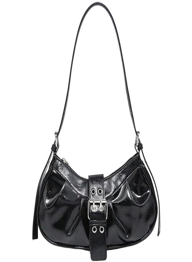 Geelyda Y2K Shoulder Bag PU Leather Hobo Bags for Women, Small Cute Clutch Purses Going Out Top Handle Purse - Image 1