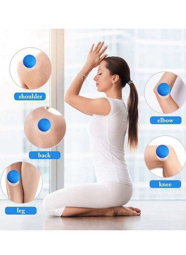 Arabest - 4 PCS Glass Facial Cupping Set, A Kit For Anti Cellulite, Anti Wrinkle and Instantly Ageless Skin for Eyes, Face and Body - Image 1