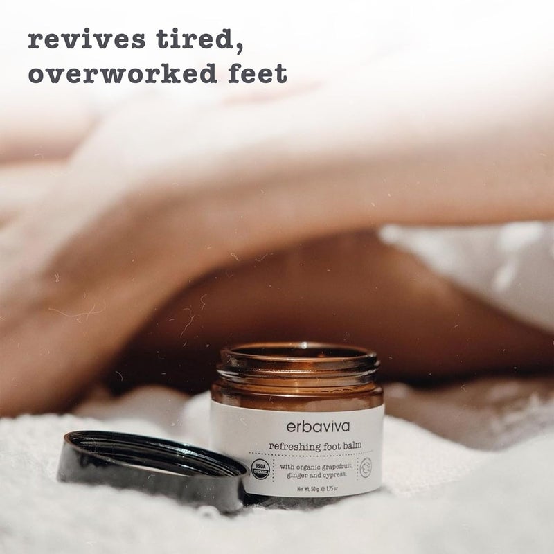 erbaviva Refreshing Foot Balm 175 oz - Image 4