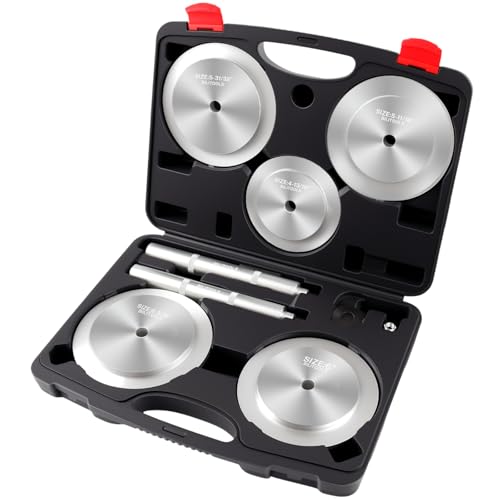 BILITOOLS Truck Hub Seal Installer Kit Bearing Race and Seal Driver Set Heavy Duty for Class 7 Class 8