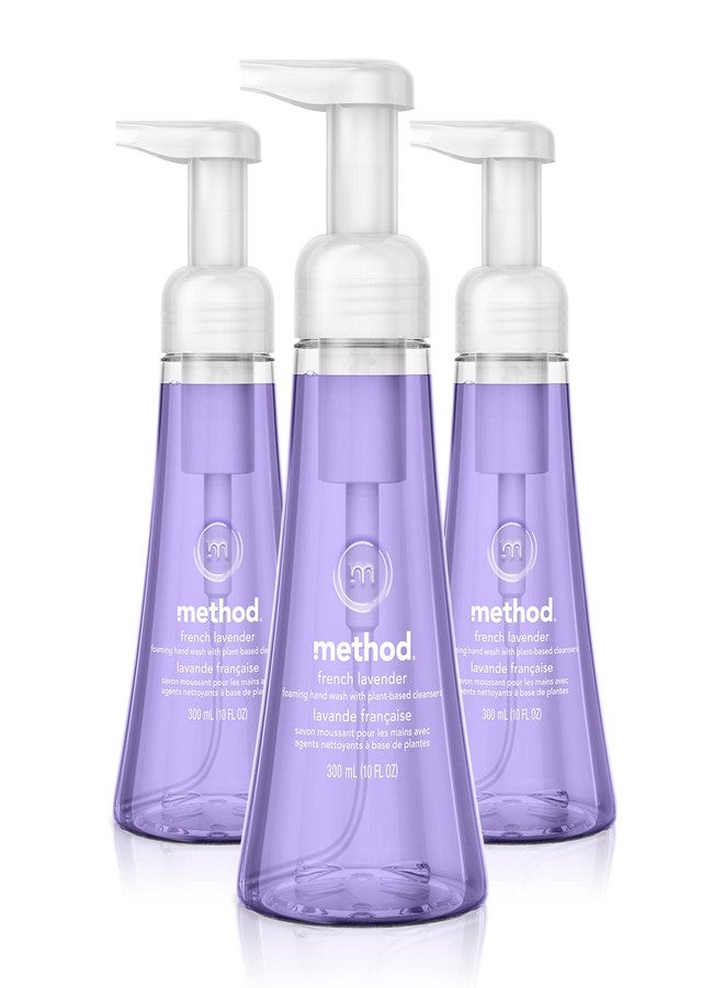 Method Foaming Hand Soap, French Lavender, 10 Ounce (Pack of 3) - Image 1