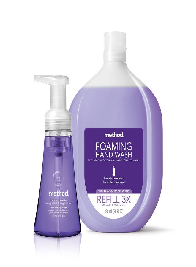 Method Foaming Hand Soap, French Lavender, 10 Ounce (Pack of 3) - Image 4
