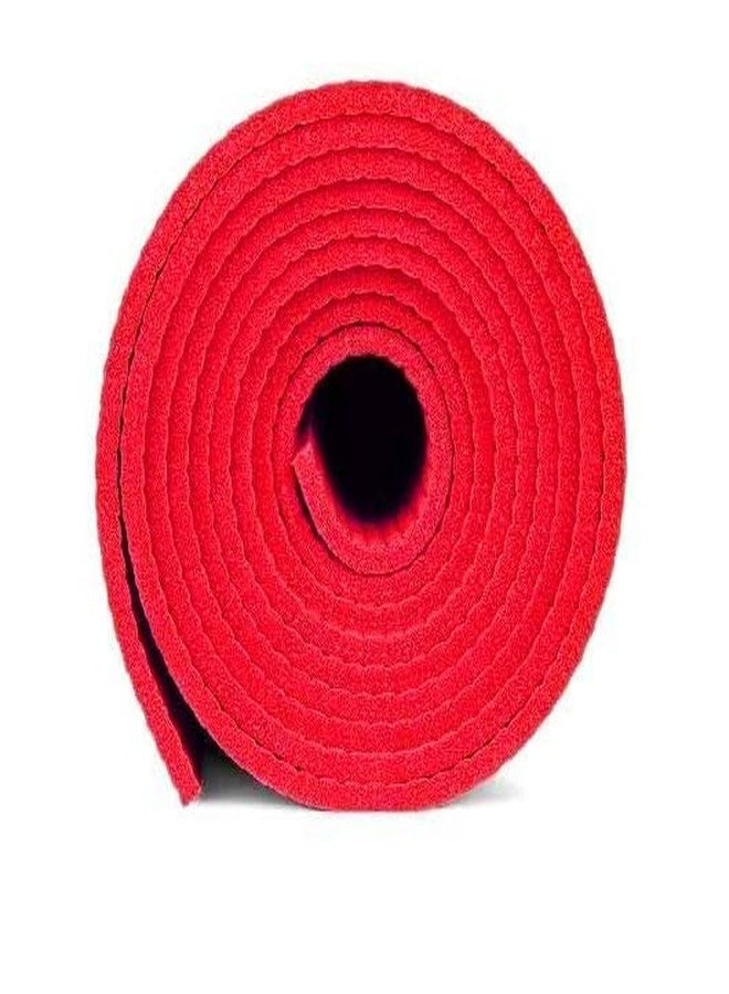 فينوم بساط يوغا فينوم للرجال والنساء مصنوع من مادة NBR، بساط تمارين سميك للغاية 04 مم لتمارين اليوغا - (اللون: أحمر) (الموديل: 1331) - Image 3