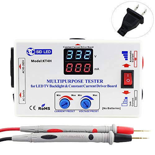 SID LED Multipurpose Tester for LED TV Backlight and Constant Current Driver Board Used in All LED Lights Repair Output 0-330V - Image 5