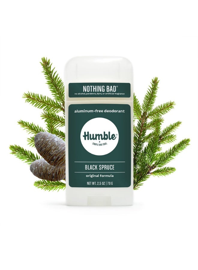 Humble مزيل العرق الأسود المتواضع خالي من الألمنيوم 70 جرام - Image 2