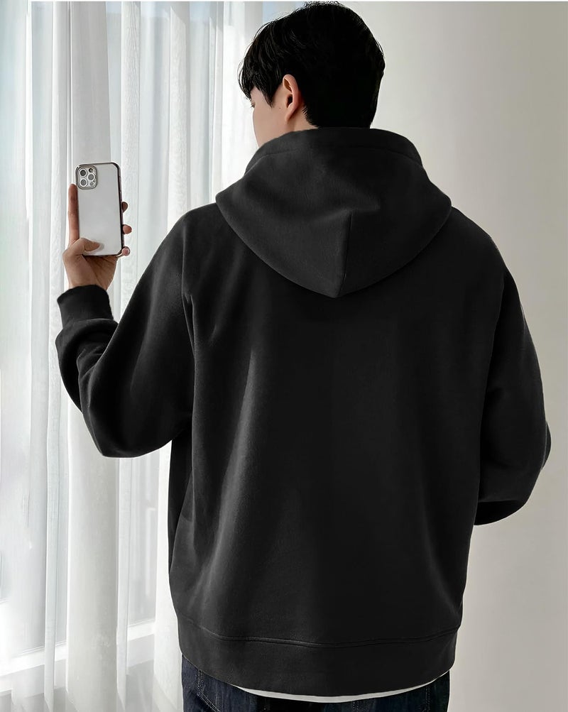 AUSK Men Jacket with hooded Neck || Mens Hoodies Sweatshirt || Hoodie Jacket for winter - Image 3