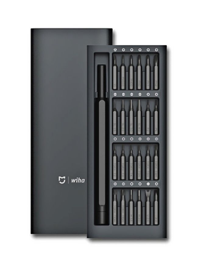 NIBEMINENT Wiha 24-In-1 Precision Screwdriver Kit Grey 16.80x6.70x1.70centimeter - Image 1