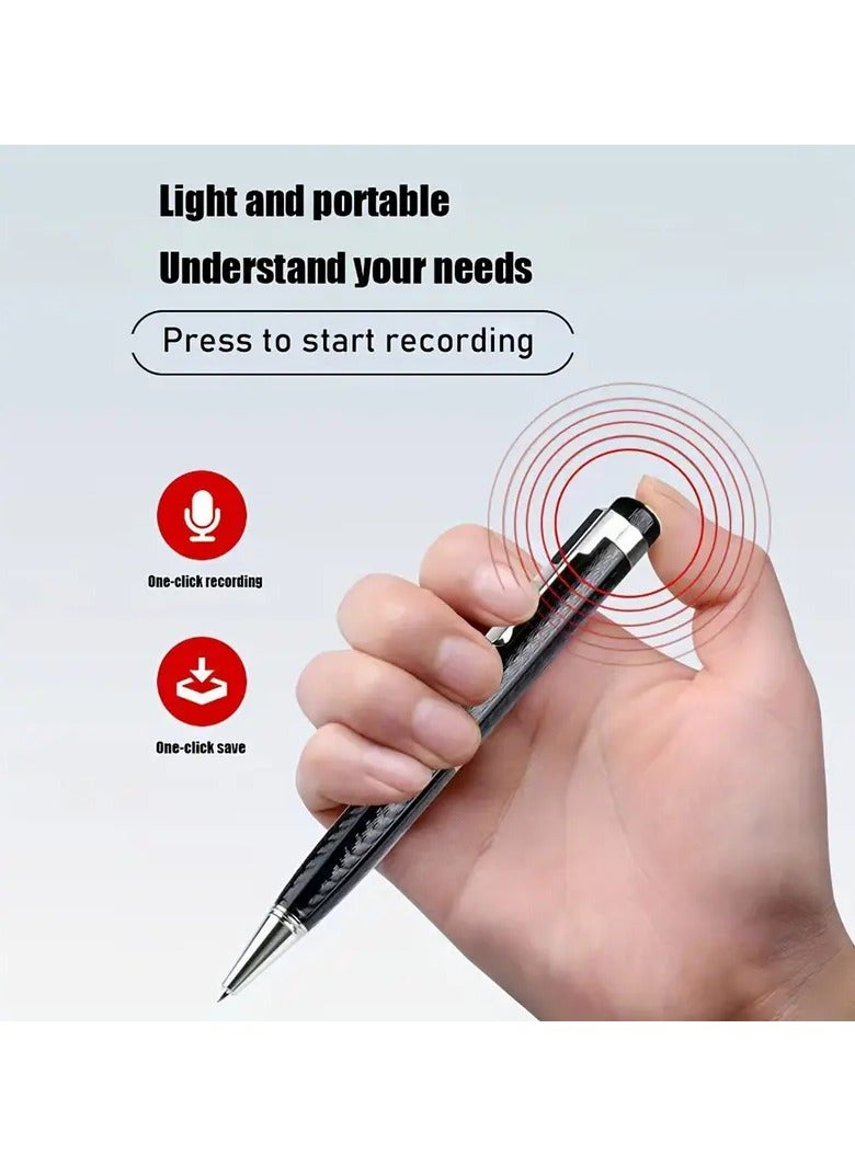 قلم متعدد الوظائف يمكنك الكتابة فيه و يمكنك تسجيل الصوت او محادثة او درس او محاضره قلم احترافي بدقة عالية مع ميزة الغاء الضوضاء عالي الدقة متوافق مع الهواتف الذكية بطارية قابلة لاعادة الشحن و عمر البطارية يدوم وقت طويل مثالية في الفصل الدراسي لتسجيل الدرس او داخل قاعة محاضرات الجامعة او في الاجتماعات او المقابلات الصحافية او الشخصية او لتسجيل محاضرة او خطبة في المسجد ايضا تعتبر هدية مثالية لابنائك عند قب لهم في الجامعة او عند العمل كمراسل صحفي مدمج سماعة 3.5 ملم و كيبل شحن و غير مدمج بطاقة ذاكره ( بدون بطاقة ذاكره SD) - Image 3