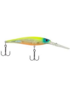 Berkley Flicker Minnow Fishing Lure Flashy Perch 13 oz 3 12in  9cm Crankbaits Realistic Minnow Profile Sharp Dive Curve Gets to Fish Quickly Equipped with Fusion19 Hook