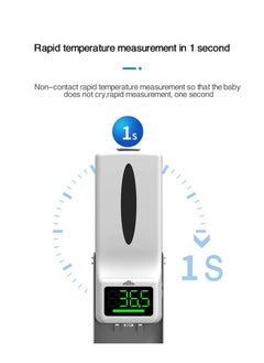 K9 Automatic Hand Temperature Disinfectant Machine Soap Dispenser With Thermometer Infrared Dispenser  - Image 5