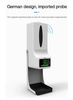 K9 Automatic Hand Temperature Disinfectant Machine Soap Dispenser With Thermometer Infrared Dispenser  - Image 3