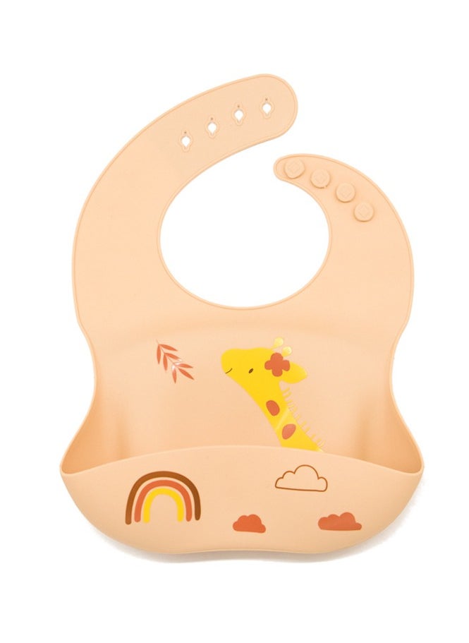 Silicone Baby Bib,  Cute Silicone Baby Bibs for Babies & Toddlers, Adjustable Fit Waterproof Bibs, for Babies Girl and Boy - pzsku/ZA16D0E0461949B11D179Z/45/_/1731238043/e0db3361-5631-4f1d-9d40-19af22503a44