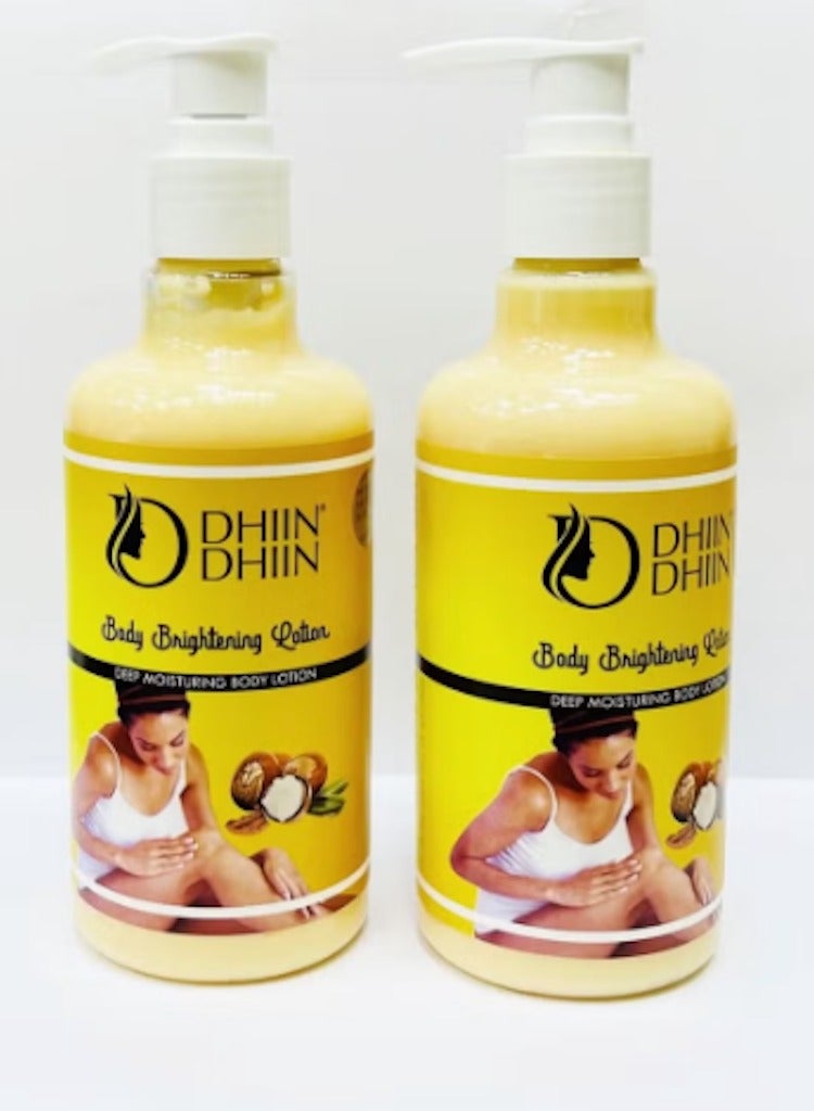 DHIN DHIN DEEP MOISTURING BRIGHTENING BODY LOTION (PACK OF 2)