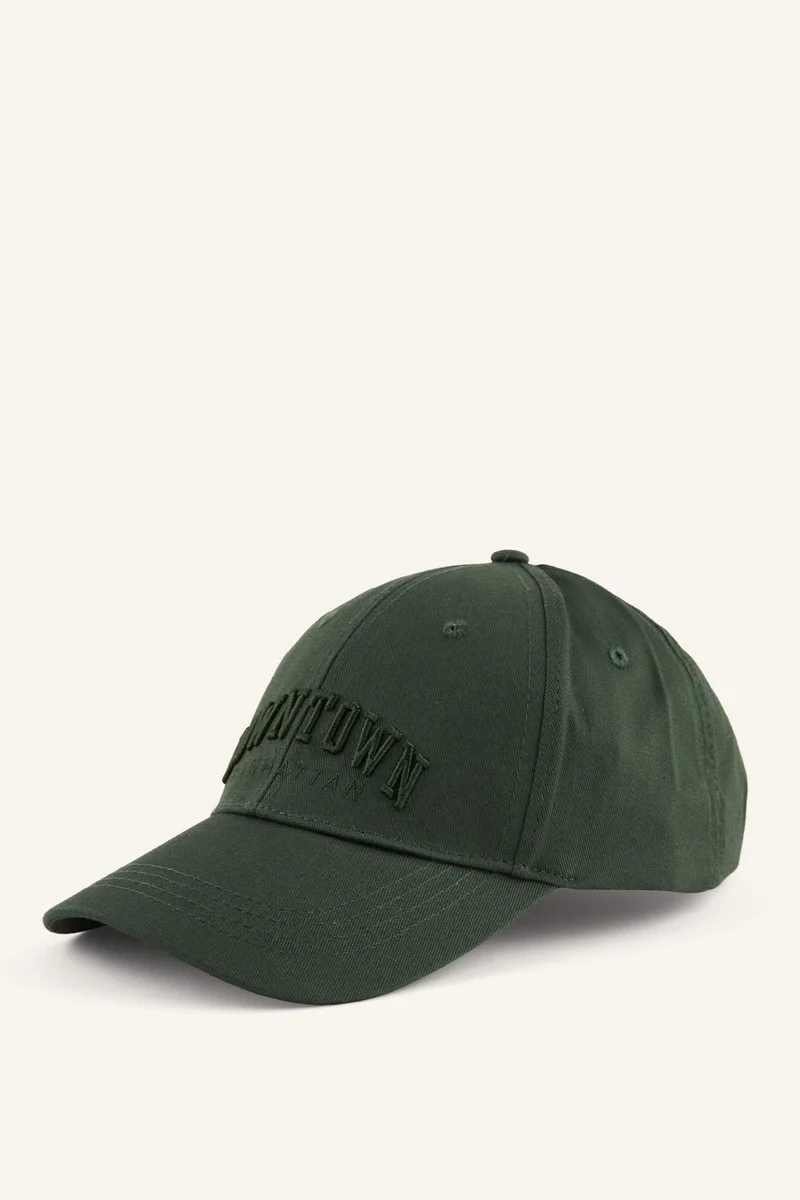 ديفاكتو Woman Cotton Embroidered Hat