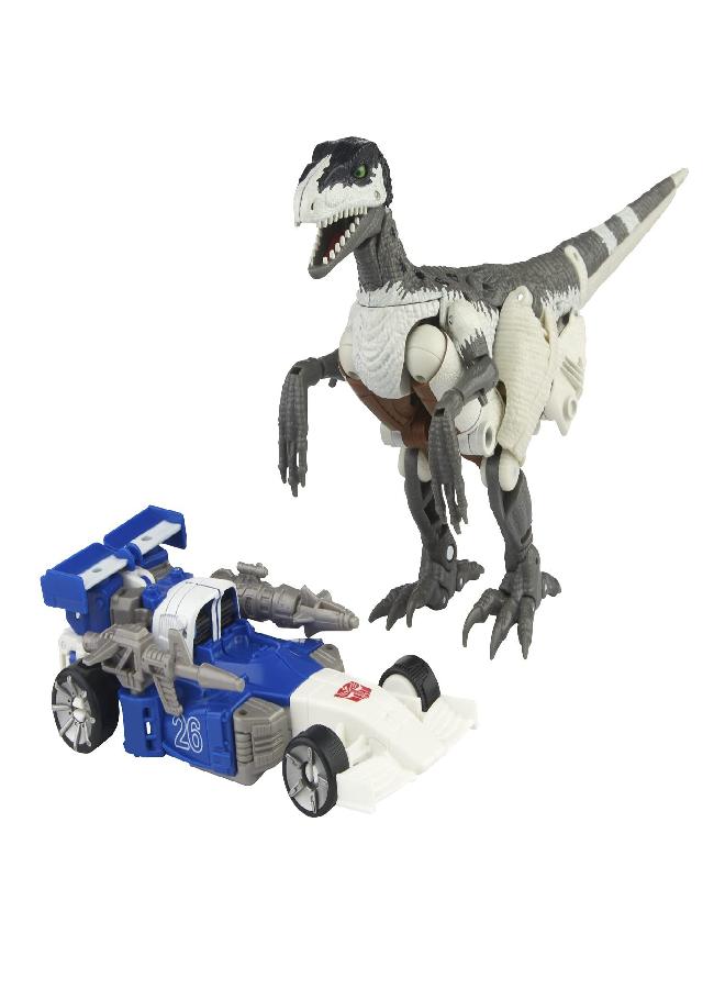 Transformers Toys Generations Kingdom Battle Across Time Collection Deluxe WFC-K40 Autobot Mirage & Maximal Grimlock, Age 8 and Up, 5.5-inch (Amazon Exclusive) - Image 5