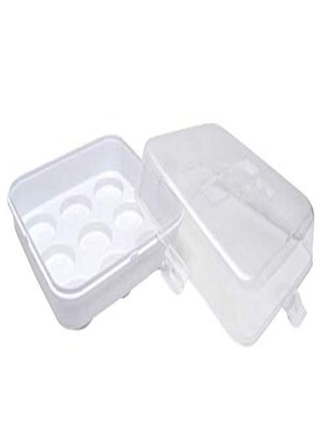 SureFresh Sure Fresh Reusable Plastic Cupcake Containers with Lids BPA Free, 10.5x10.5x3.5 in. - Image 2