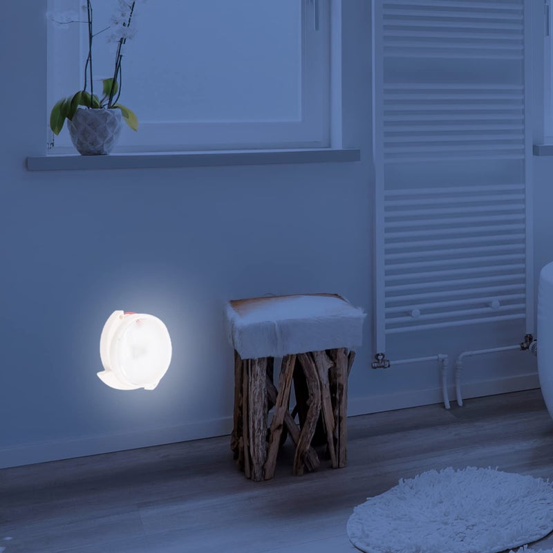 White LED Motion Sensor Ceiling Light Fixture For Hallways Energy Efficient High Brightness Safe Elegant Home Decor - Image 5
