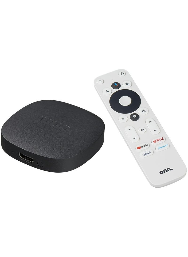 ONN جهاز Google TV 4K UHD للبث مع جهاز تحكم عن بعد | مشغل وسائط عالي الأداء لبث سلس، ميزات ذكية، وجودة صورة غامرة | يدعم Netflix وYouTube وPrime والمزيد - إعداد سهل وسهل الاستخدام - Image 2
