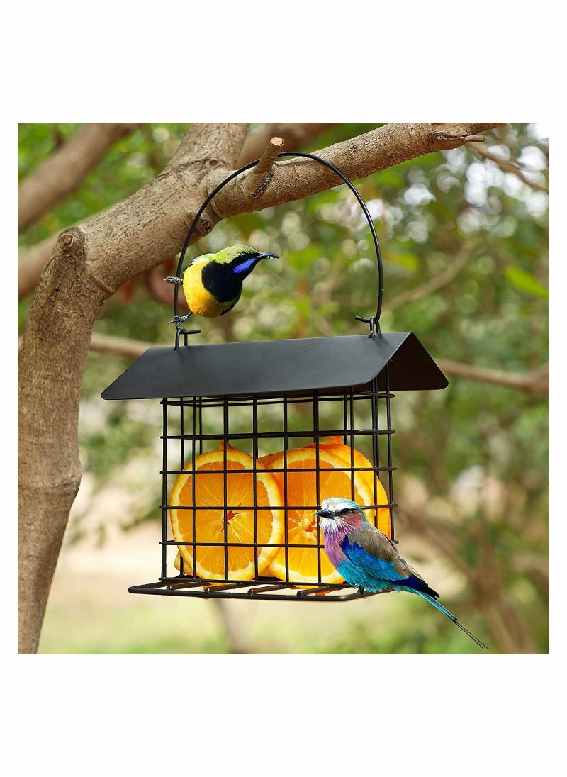 Y&D Premium Bird Feeding Station Outdoor Wildbird Feeder Rainproof and Squirrelproof Steel Hanging Stand for Attracting Watching Wild Birds  - Image 3
