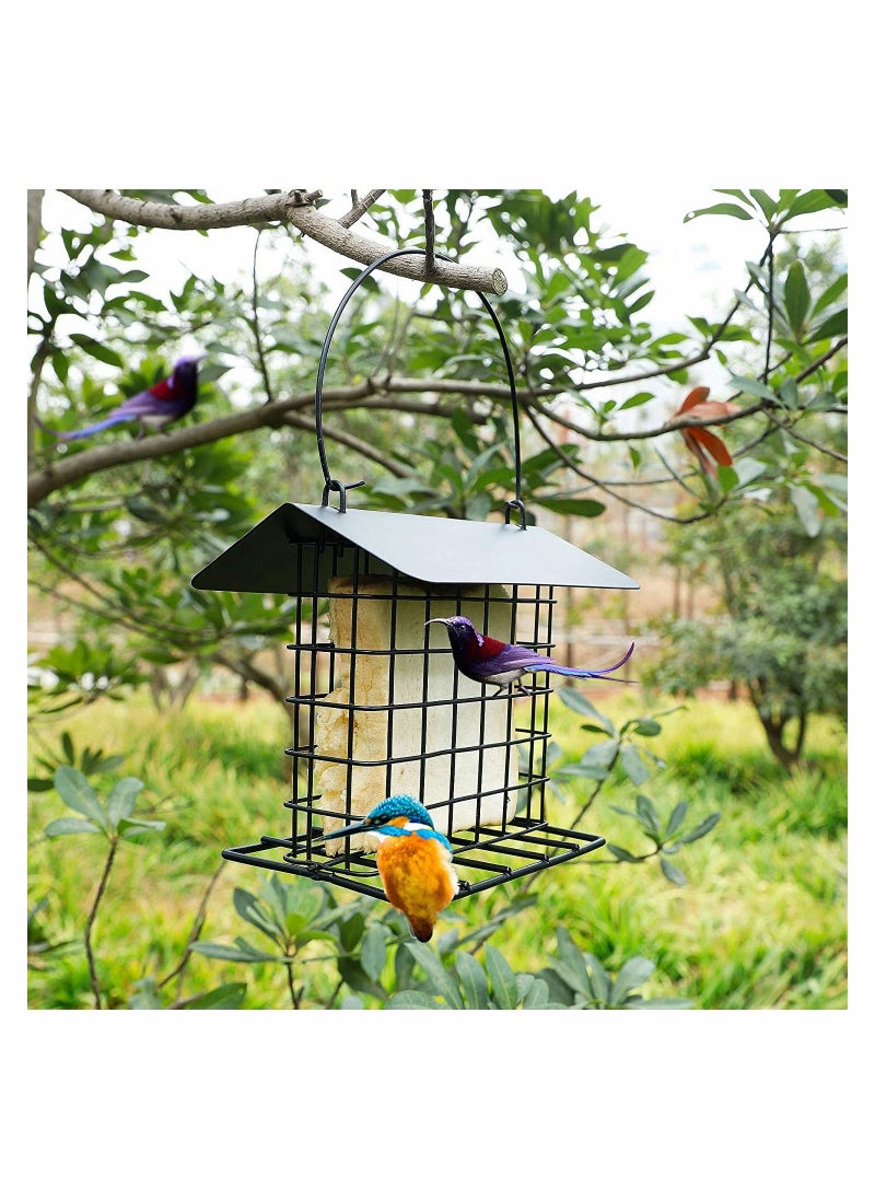 Y&D Premium Bird Feeding Station Outdoor Wildbird Feeder Rainproof and Squirrelproof Steel Hanging Stand for Attracting Watching Wild Birds  - Image 2