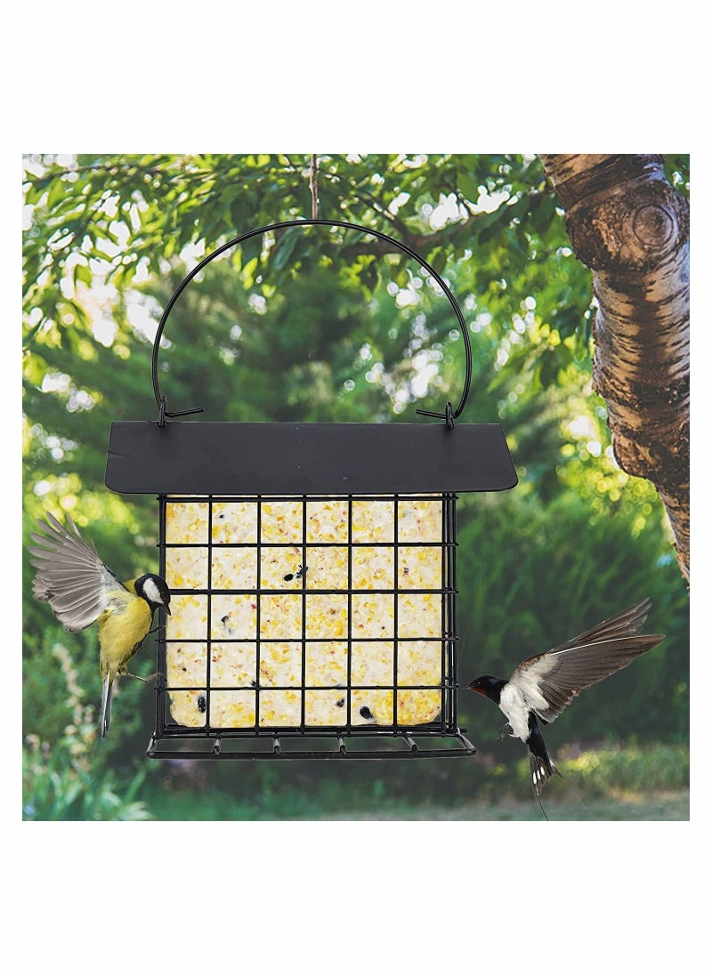 Y&D Premium Bird Feeding Station Outdoor Wildbird Feeder Rainproof and Squirrelproof Steel Hanging Stand for Attracting Watching Wild Birds  - Image 4
