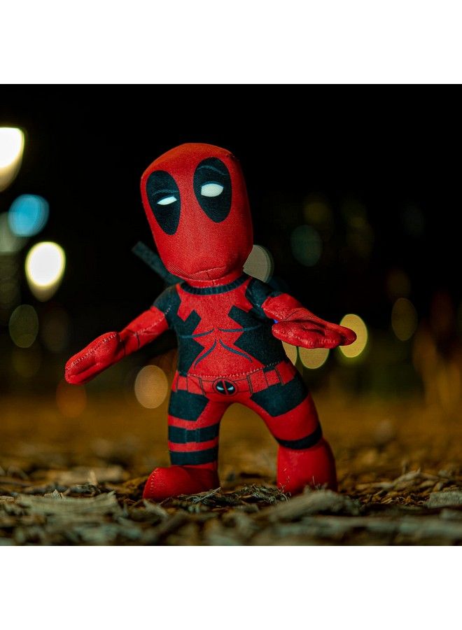 Bleacher Creatures Marvel Deadpool 10" Plush Figure A Superhero For Play And Display - Image 5