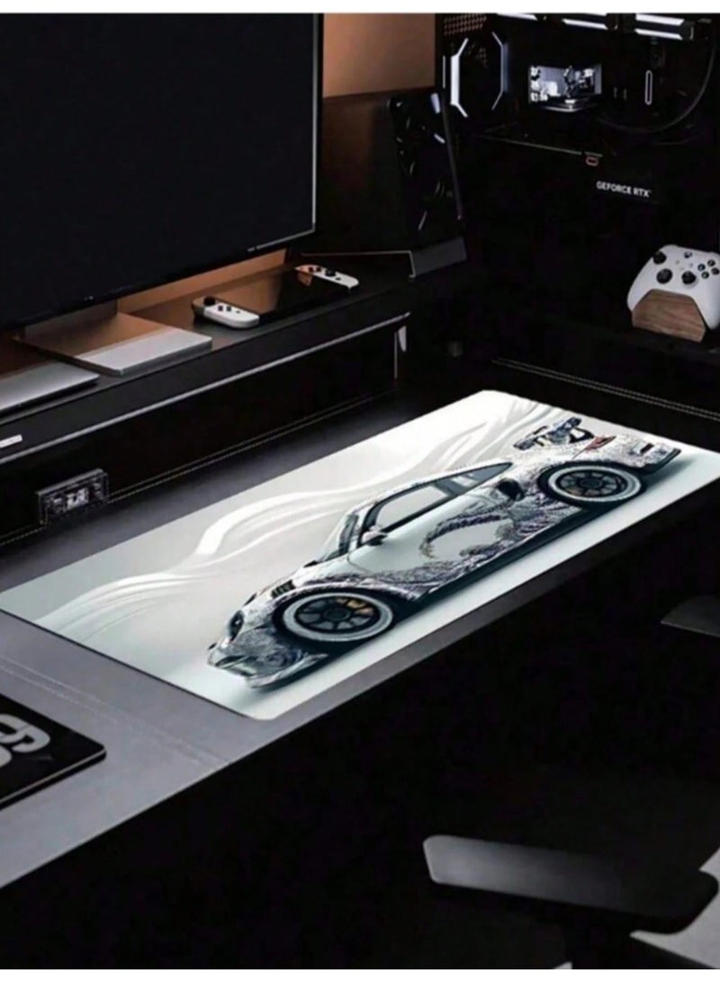 Gaming Mouse Pad with Stylish Sports Car Design – 30 × 80 CM - Image 5