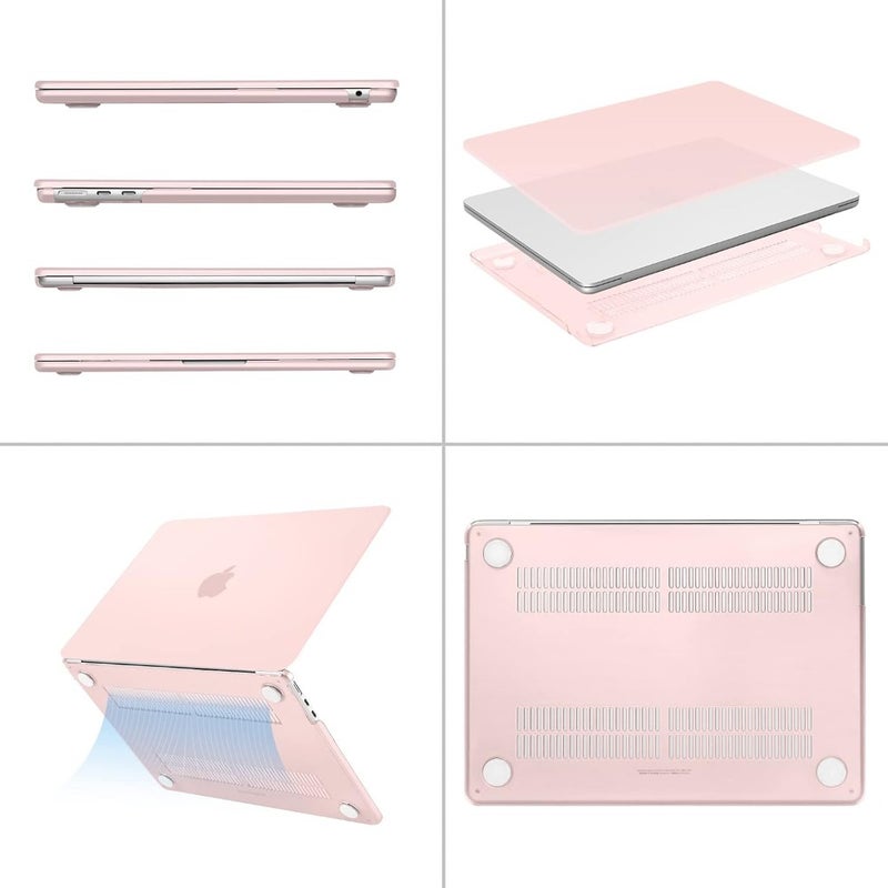 Compatible With MacBook Air 13 Inch Case 2026 Slim Protective Design For Home Office Use Premium PU Leather Black Lightweight And Scratch-Resistant - Image 5