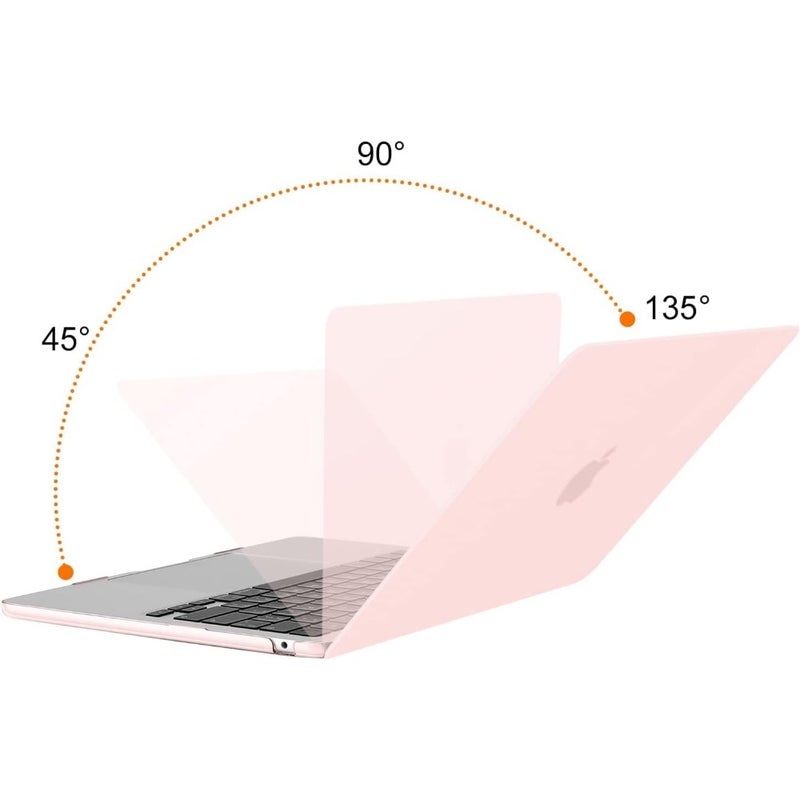 Compatible With MacBook Air 13 Inch Case 2026 Slim Protective Design For Home Office Use Premium PU Leather Black Lightweight And Scratch-Resistant - Image 4