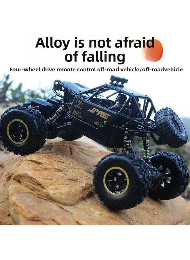 Alloy Large Remote Control Off-road Vehicle High-speed Four-wheel Drive Climbing Charging Electric Remote Control Car Children Boys Toy Racing Car-Color:High-speed Four-wheel Drive Off-road Climbing Car [high-end Black] Upgraded Version + Warranty-Scale:The Official Website Comes Standard With [2 Sets Of Battery Life] + Full Set Of Accessories  - Image 4