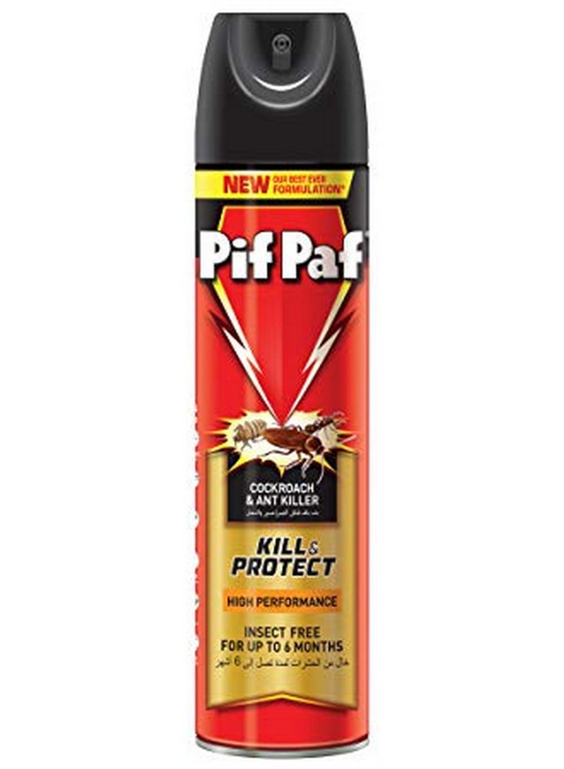 Pif Paf Cockroach And Ant Killer Kill Protect High Performance 400 ML