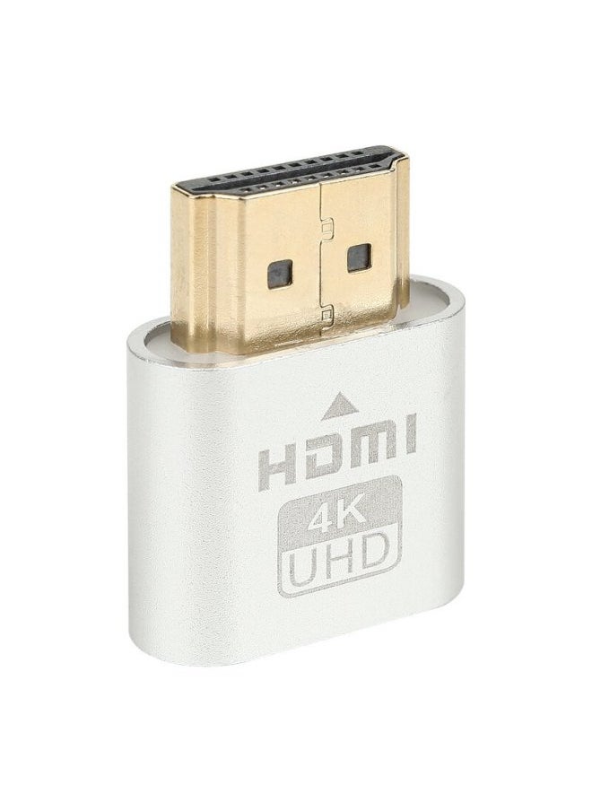 Generic - HDMI Graphics Card Spoofer DP Virtual Display DVI Game Studio Multi-open Remote Hang-up VGA Dummy Load-Color:HDMI Interface With Lamp Black - Image 1