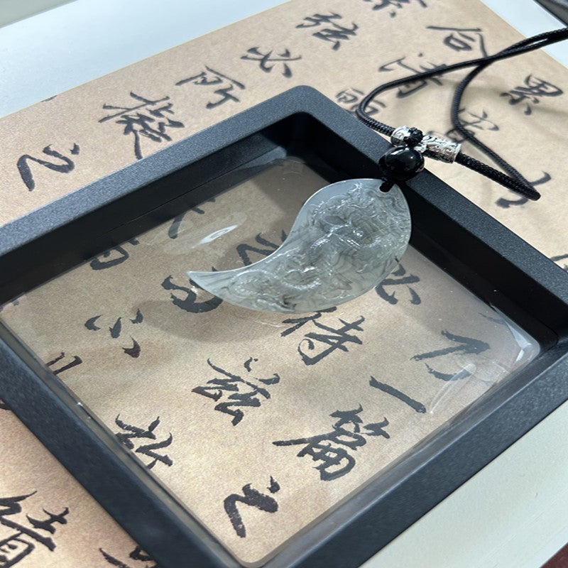 Generic Chinese Style Dragon Phoenix Pendant Couples Gift M628 [ink dragon pendant necklace]] 
