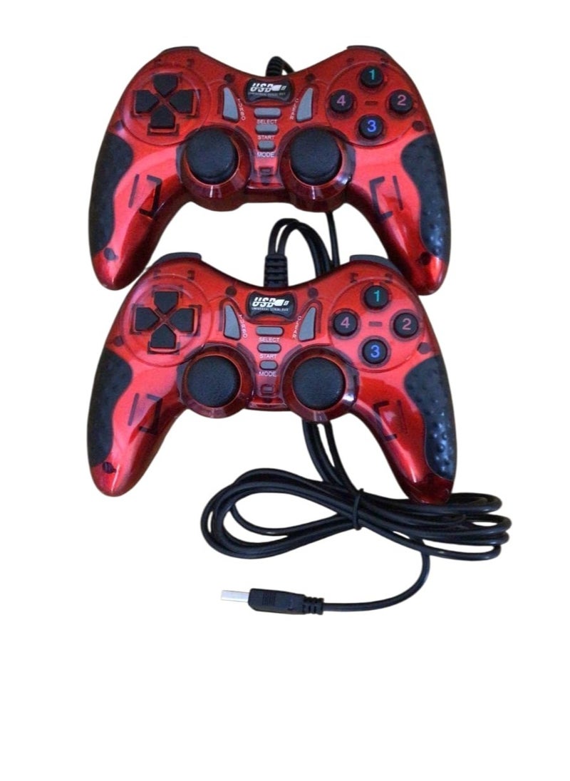 Generic Dual Vibration Game Controller for PC/Laptop – Turbo & Auto Function Enabled  - Image 1